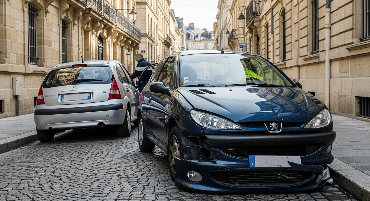 Exemple de sinistre auto — résilié non-paiement