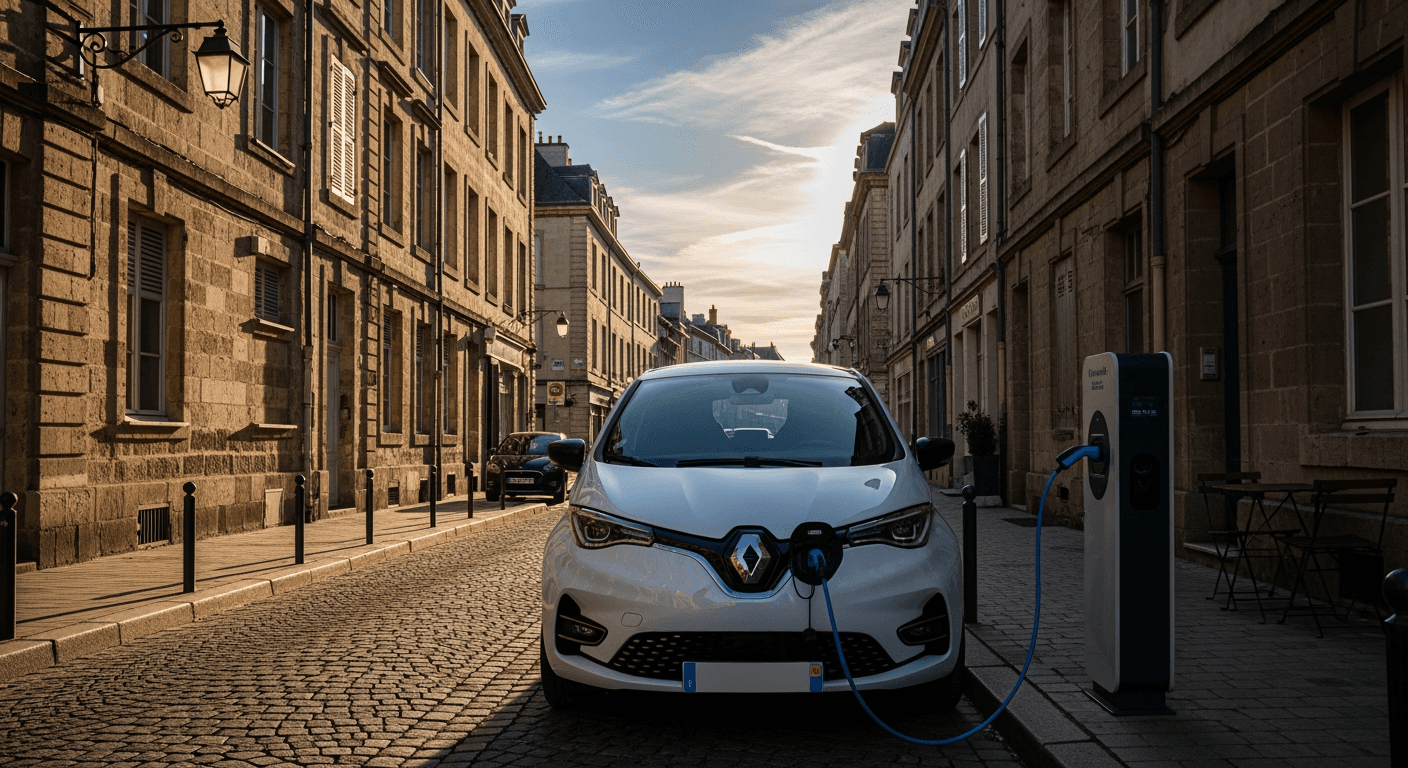 Risques de la route — voiture électrique
